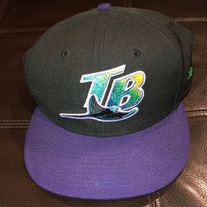Tampa Bay Devil Rays New Era Fitted Hat